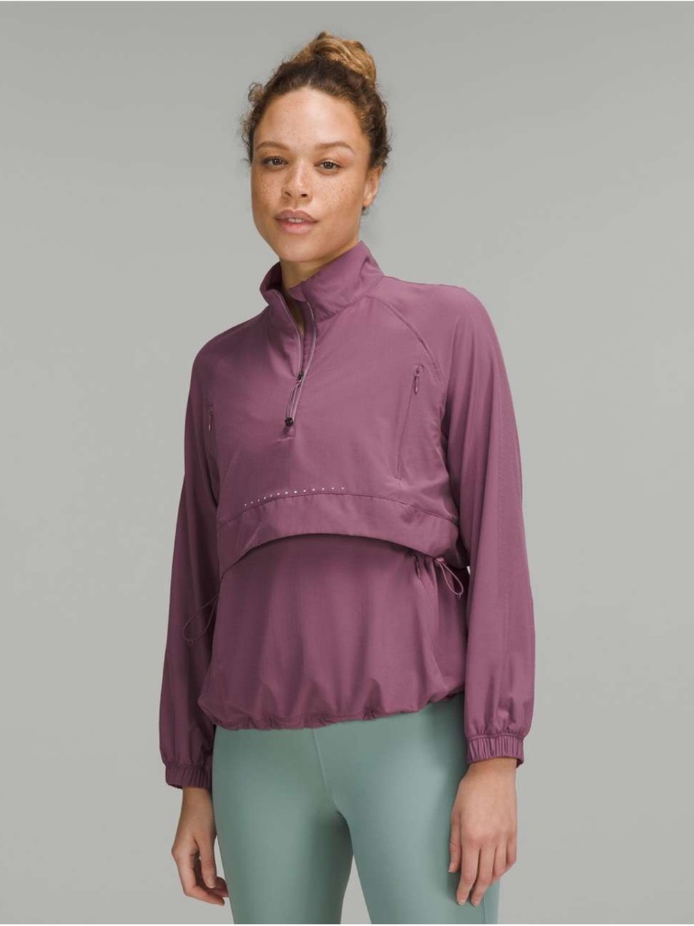 Lululemon Stretch Ripstop Running Half-Zip
